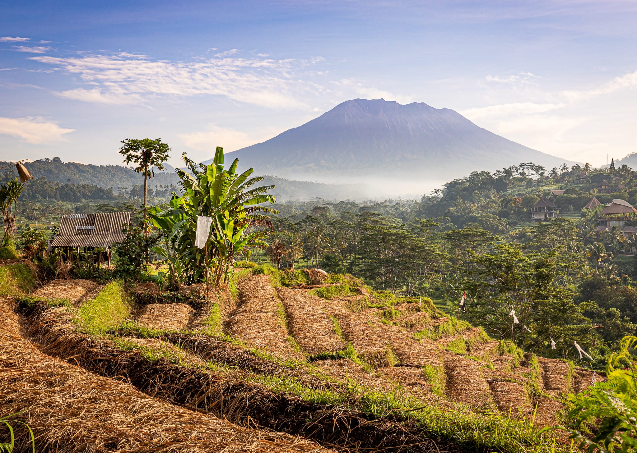 Statt Ubud, nach Sidemen